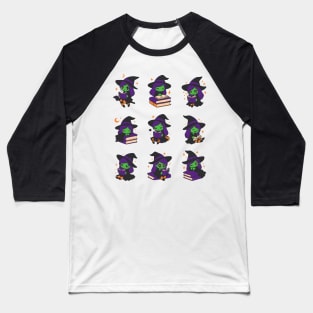 Witch reading books Baseball T-Shirt